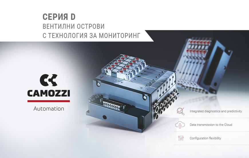 СЕРИЯ D - ВЕНТИЛНИ ОСТРОВИ С ТЕХНОЛОГИЯ ЗА МОНИТОРИНГ